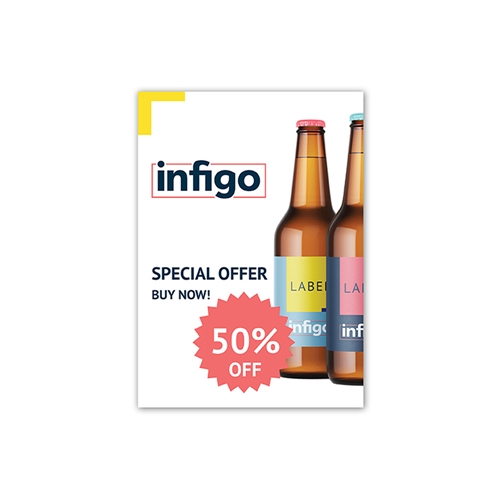 Zeige Details für A4 Promo Sign - MegaEdit 