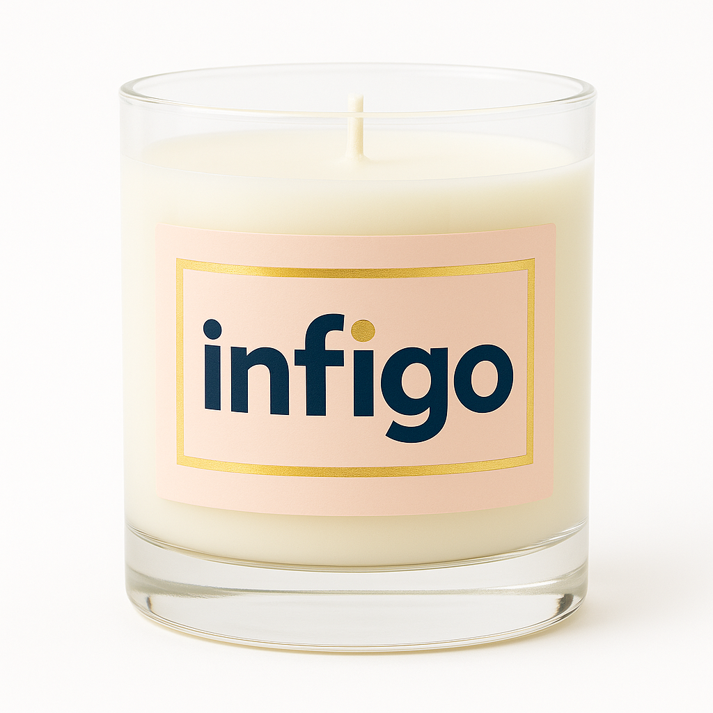 Show details for Candle Label -  Upload Artwork