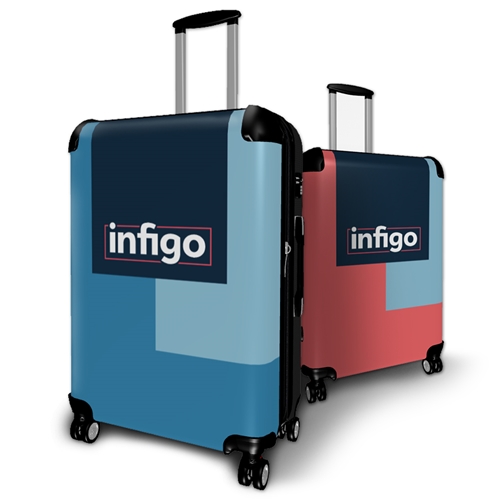 Zeige Details für Large suitcase - 3D