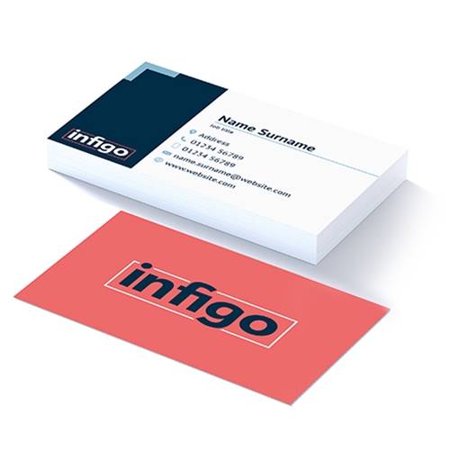 Show details for Business Card with Layout Selection 