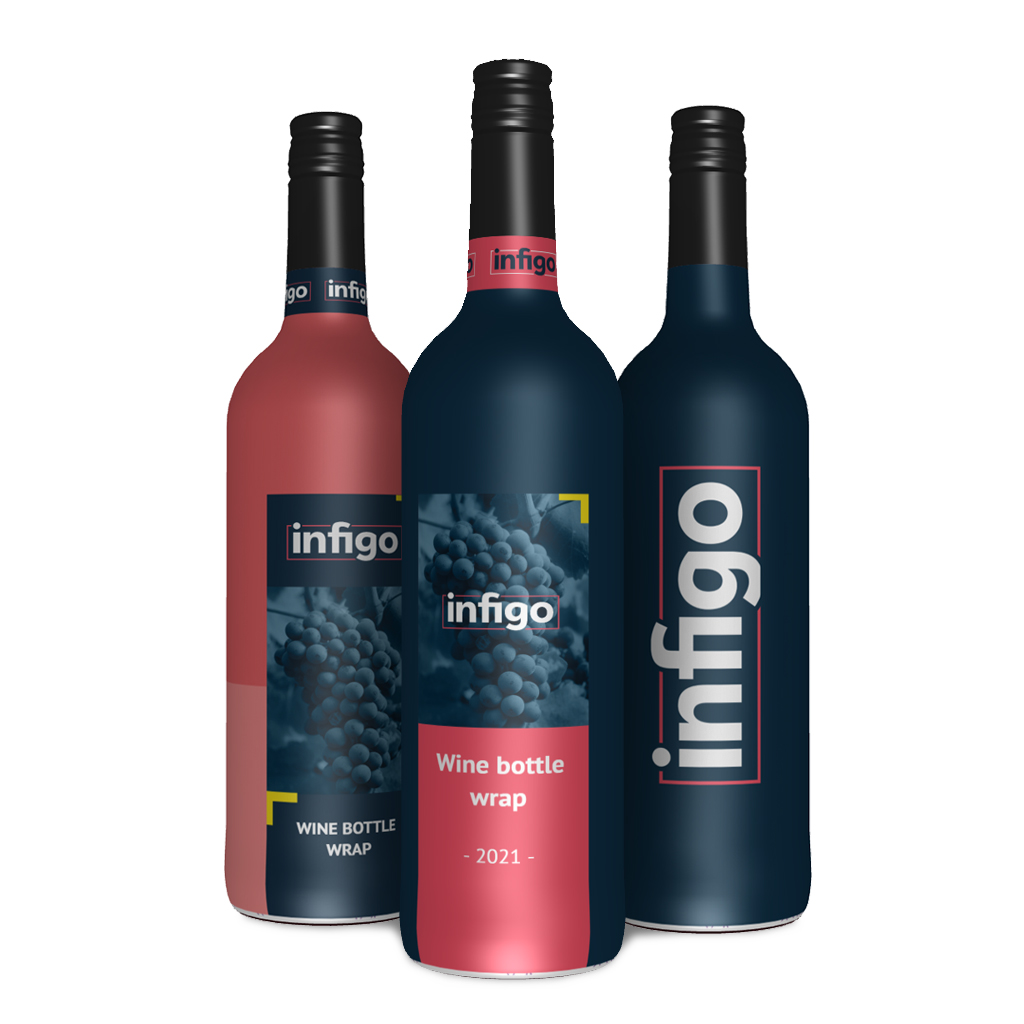 Show details for Upload artwork to wine bottle