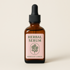 Zeige Details für Herbal Serum Label