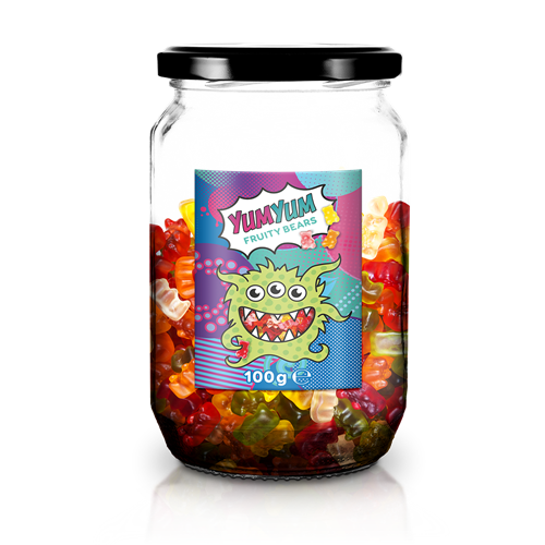 Show details for  Hybrid Label Gummy Bears 