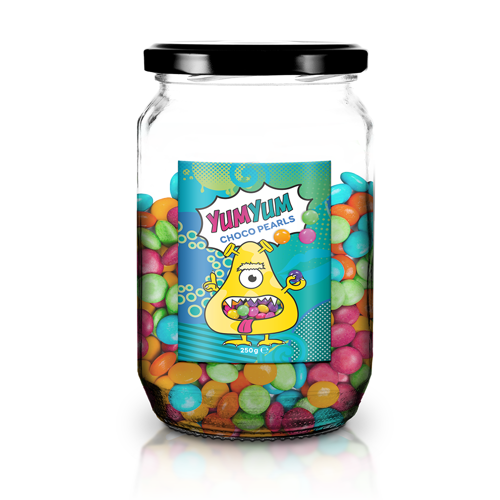 Zeige Details für Hybrid Label Choco Pearls 