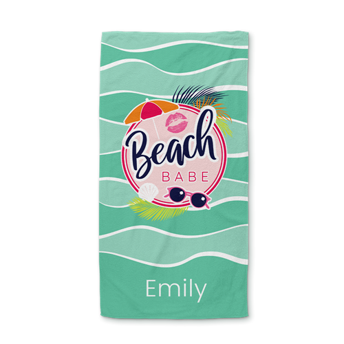 Show details for Personalize a towel at FESPA