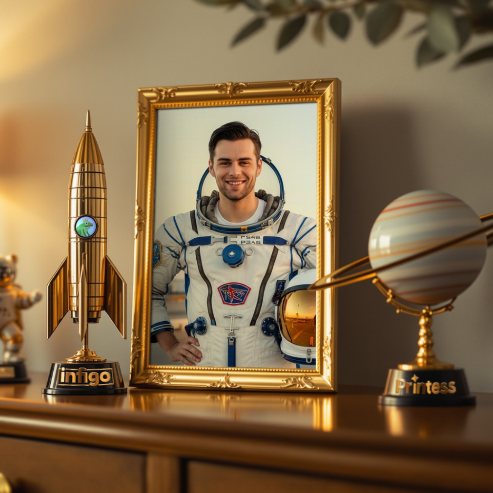 Show details for Printess - Astronaut Poster